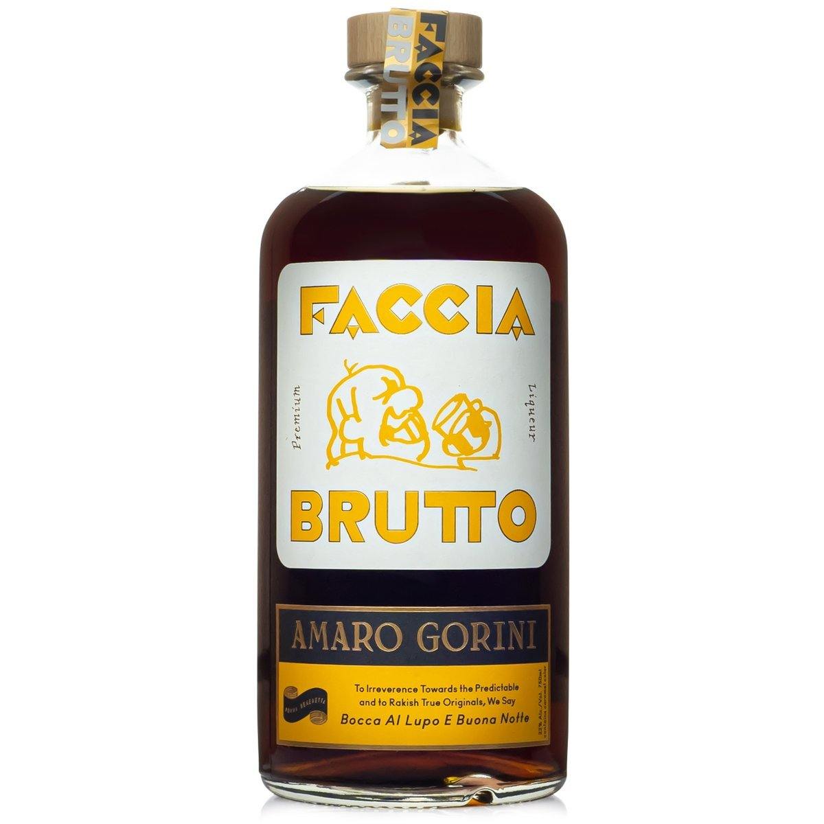 Faccia Brutto Amaro Gorini | Free Shipping on orders $400+