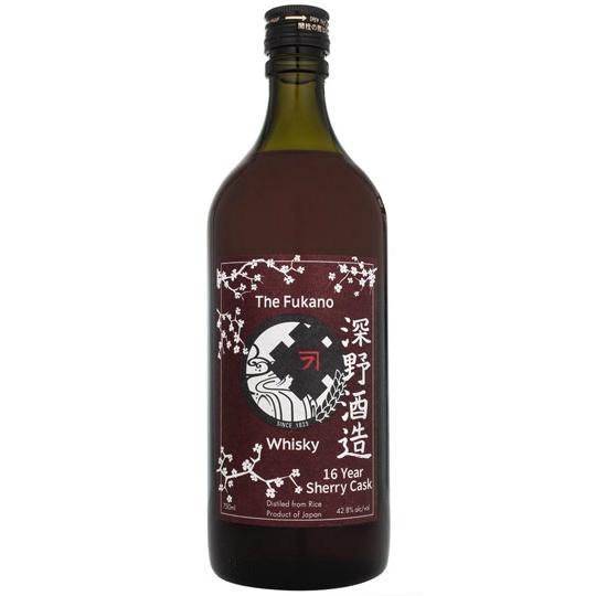 Fukano 16 Year Old First-Fill Sherry Cask Matured Japanese Whisky | Free Shipping on orders $400+