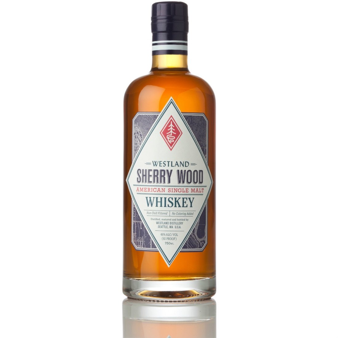 Westland Distillery Sherry Wood Single Malt Whiskey | Free Shipping on orders $400+