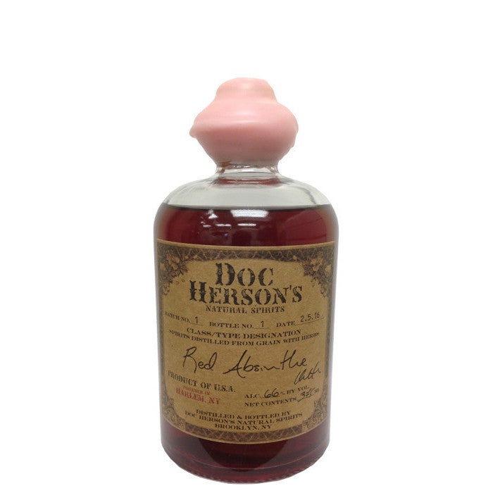 Doc Herson's Natural Spirits Red Absinthe | Free Shipping on orders $400+