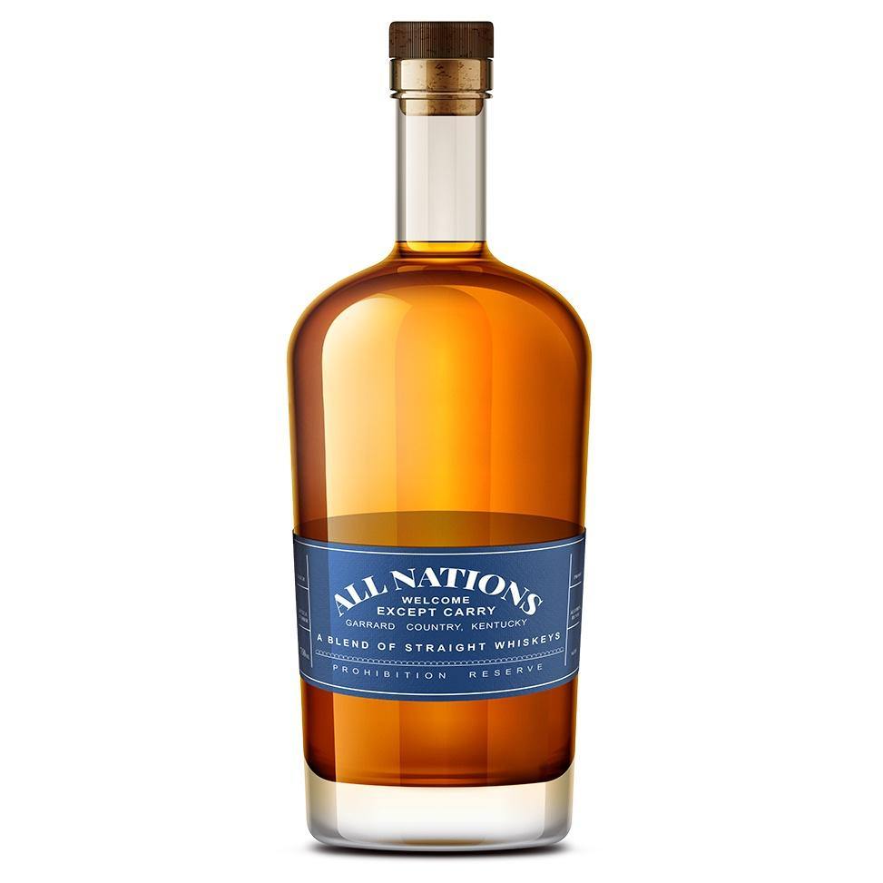 All Nations Prohibition Reserve Whiskey | Free Shipping on orders $400+