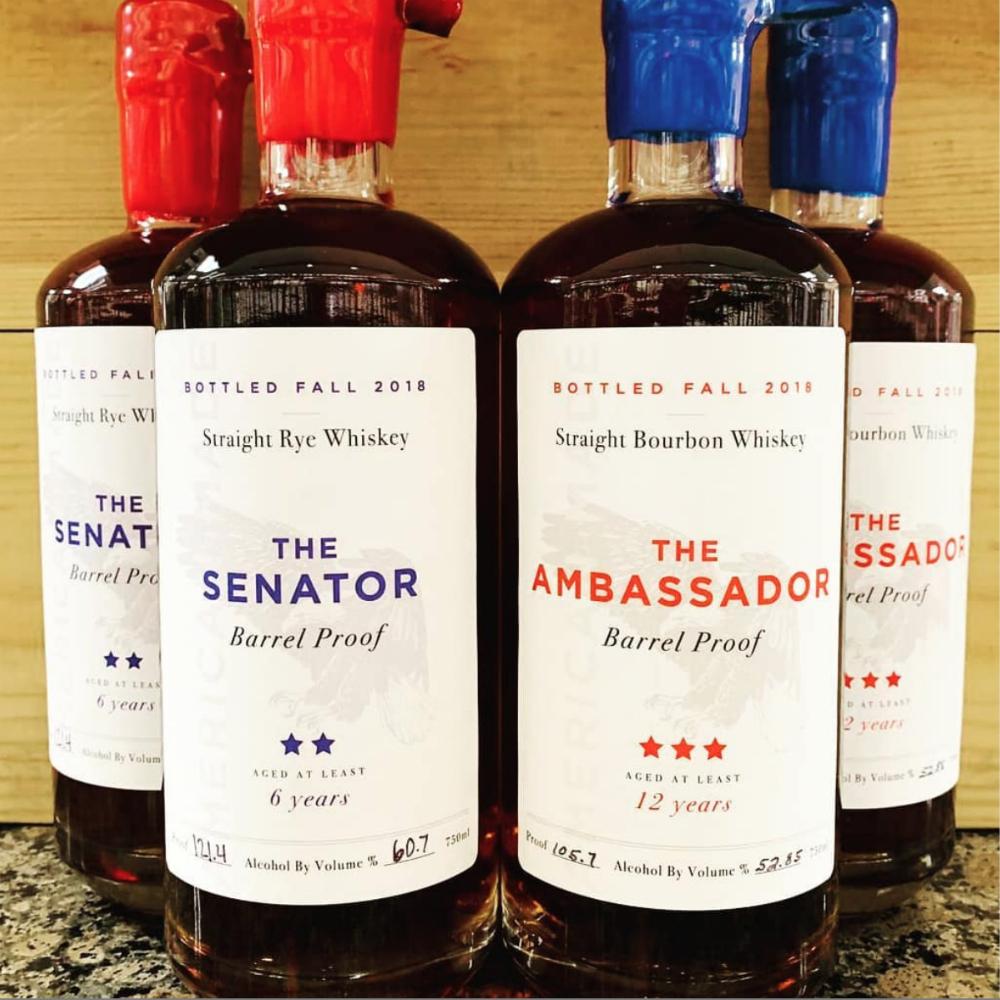 Ambassador 12 Year Old Straight Bourbon Barrel Proof | Free Shipping on orders $400+