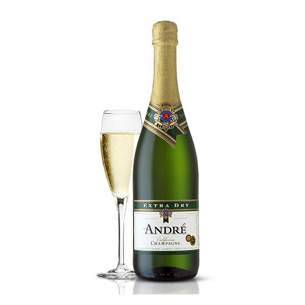 Andre Extra Dry California Champagne | Free Shipping on orders $400+