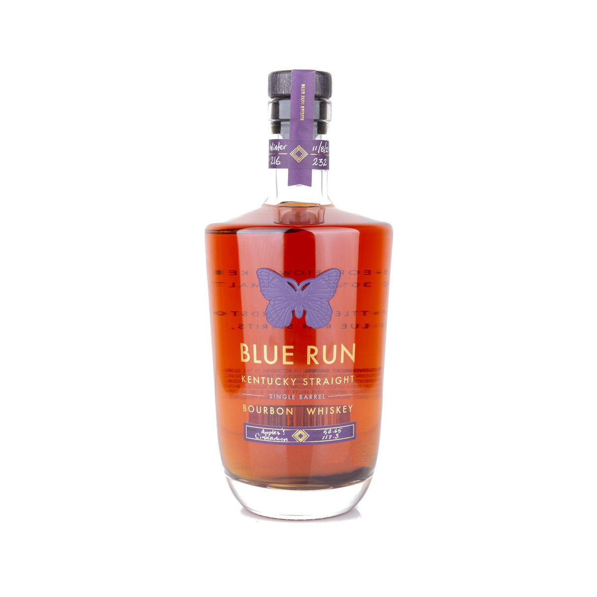 Blue Run Kentucky Straight High Rye Bourbon Single Barrel Whiskey | Free Shipping on orders $400+
