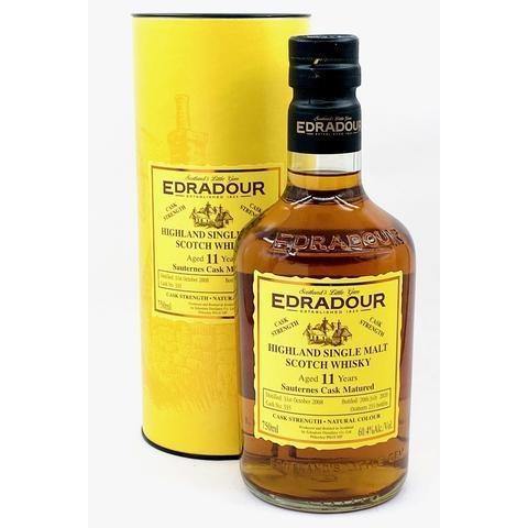 Edradour Signatory Highland "Sauternes Cask Matured" Single Malt Scotch Whisky | Free Shipping on orders $400+