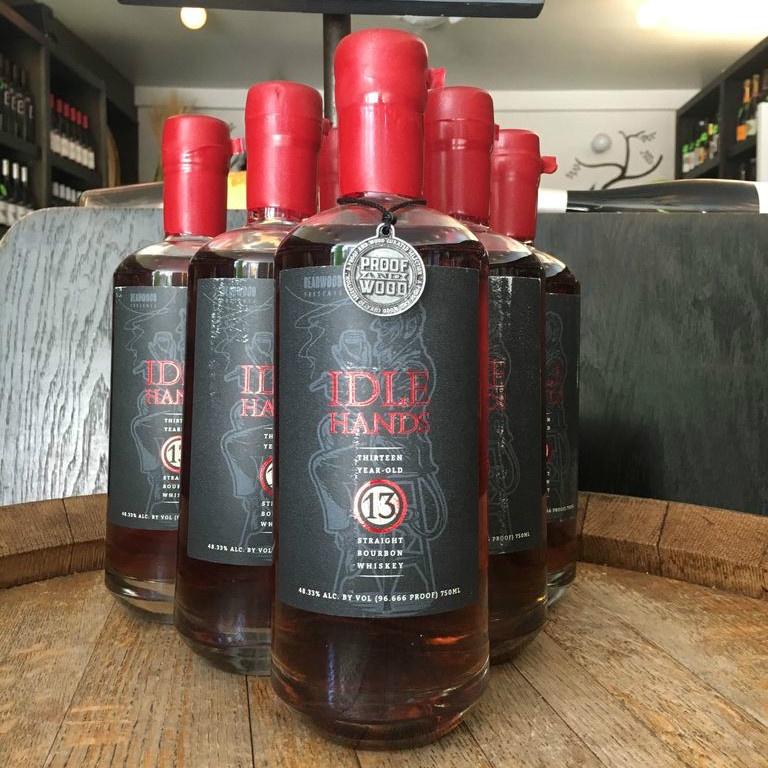 Idle Hands 13 Years Old Straight Bourbon Whiskey | Free Shipping on orders $400+