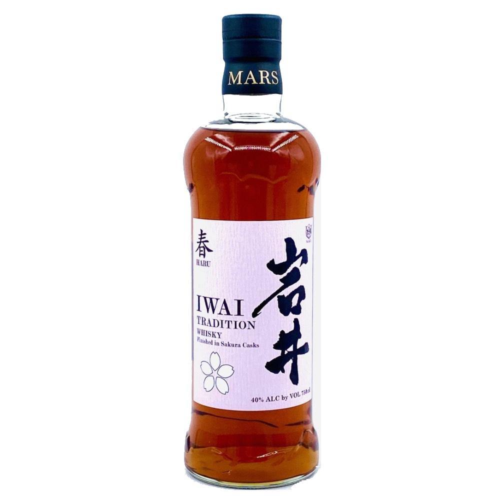 Shinshu Mars Distillery Iwai Tradition Japanese Whisky Sakura Cask Finish | Free Shipping on orders $400+