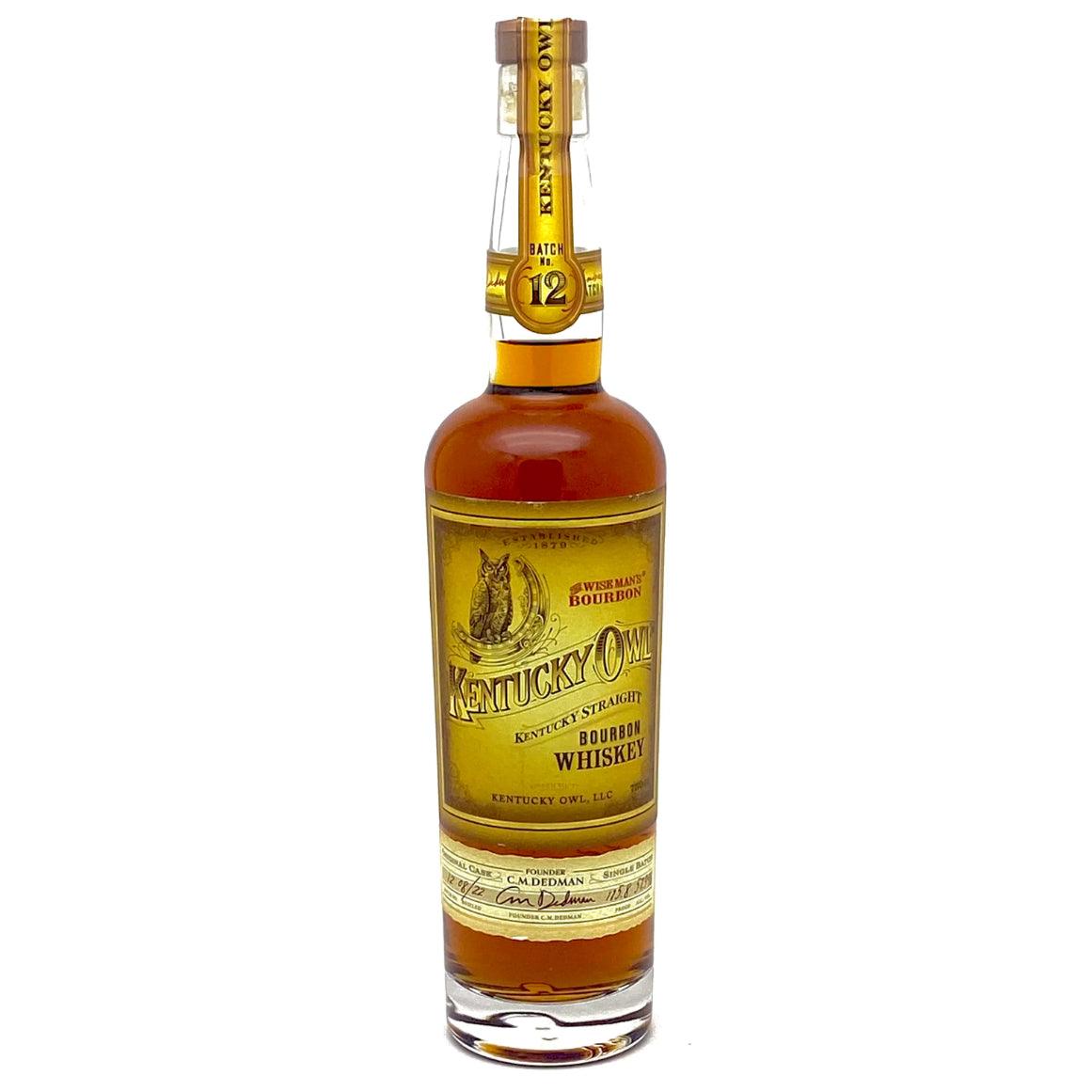 Kentucky Owl Straight Bourbon Batch 12 | Free Shipping on orders $400+