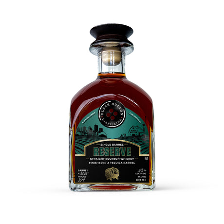 Black Button Distilling Single Barrel Straight Bourbon Whiskey Finished in Tequila Barrels - De Wine Spot | DWS - Drams/Whiskey, Wines, Sake
