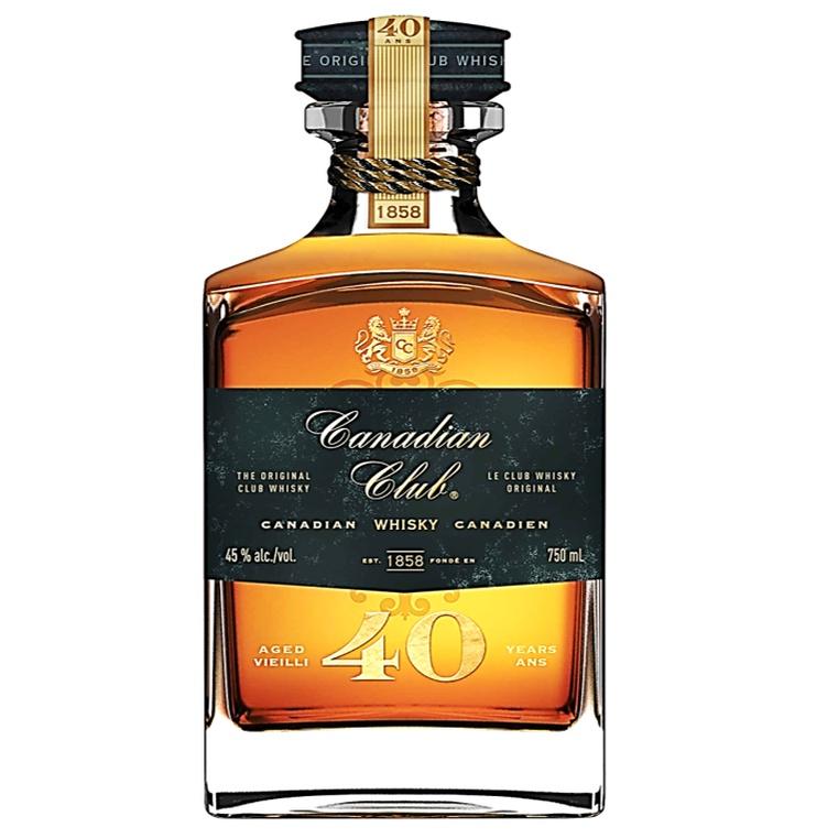 Canadian Club 40 Year Old Whisky | Free Shipping on orders $400+