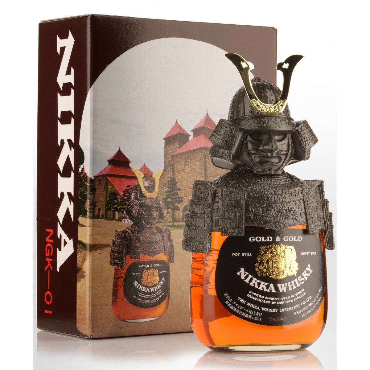 Nikka Samurai Gold & Gold Blended Whisky | Free Shipping on orders $400+
