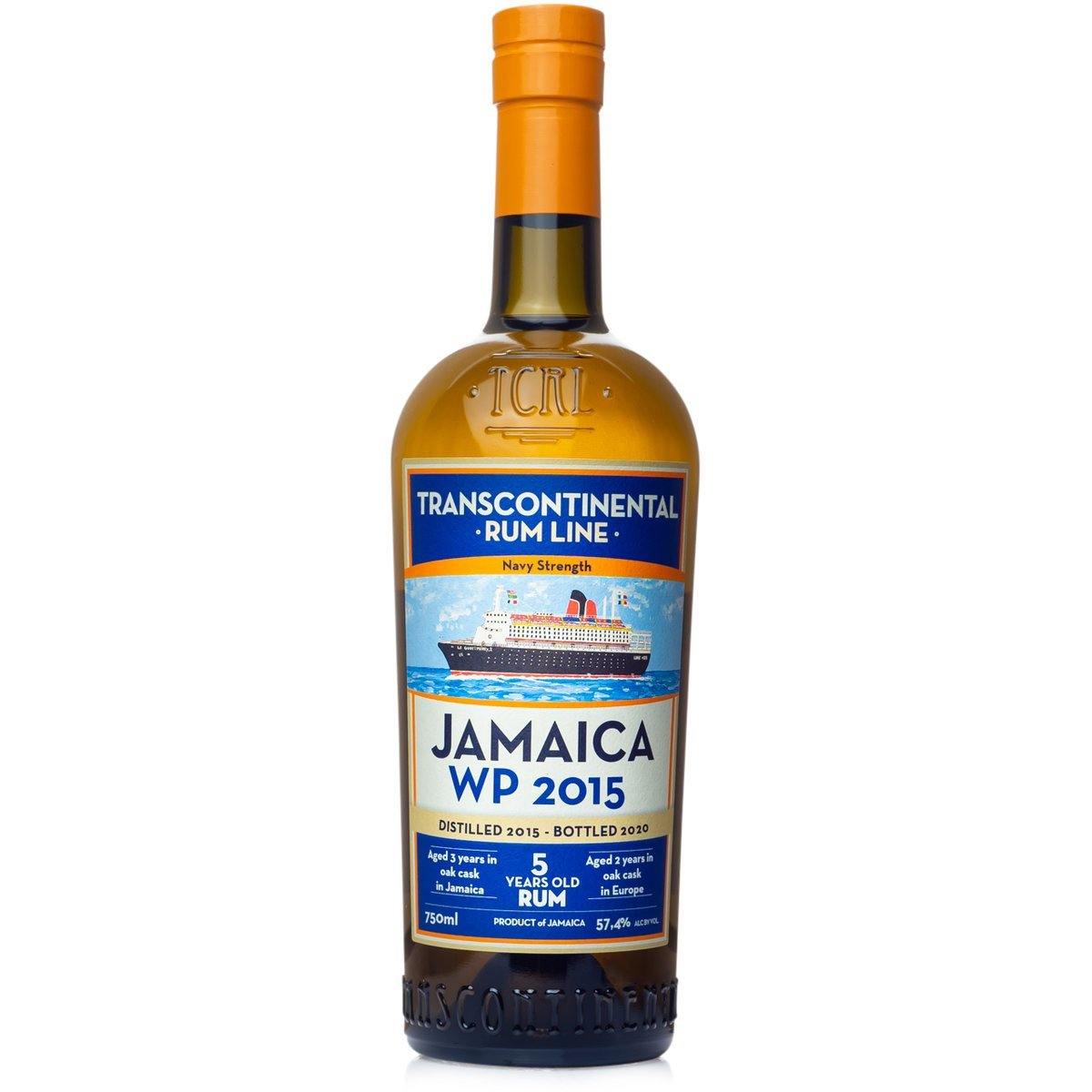 Transcontinental Rum Line 5 Year Old Jamaica WP 2015 Navvy Strength Rum | Free Shipping on orders $400+