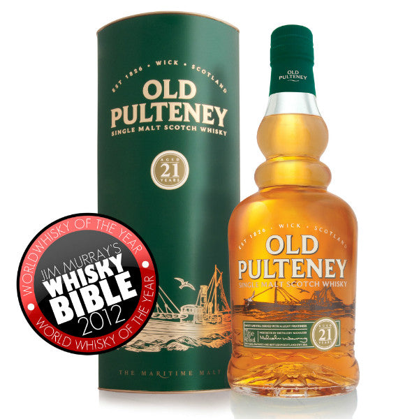 Old Pulteney 21 Years Single Malt Scotch Whisky | Free Shipping on orders $400+