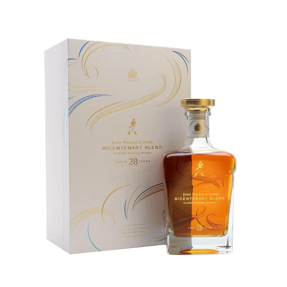 Johnnie Walker Bicentenary Blend 28 Years Blended Scotch Whisky | Free Shipping on orders $400+