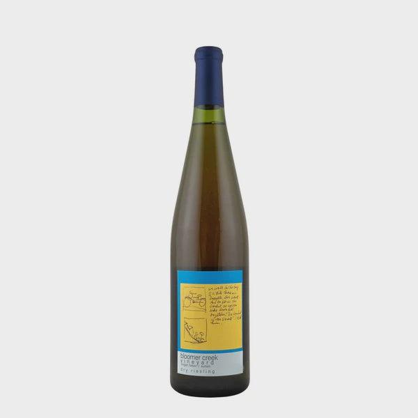 Bloomer Creek Riesling Skin-Fermented Auten Finger Lakes | Free Shipping on orders $400+