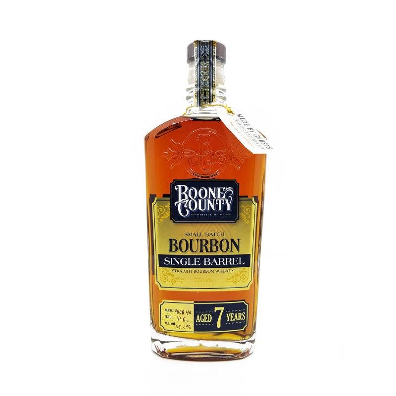 Boone County Distilling Co 7 Years Old Single Barrel Straight Bourbon Whiskey | Free Shipping on orders $400+