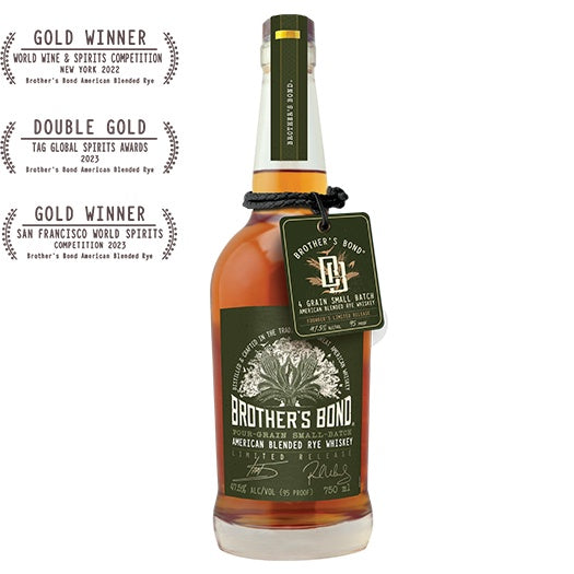 Brother's Bond American Blended Rye Whiskey | Free Shipping on orders $400+