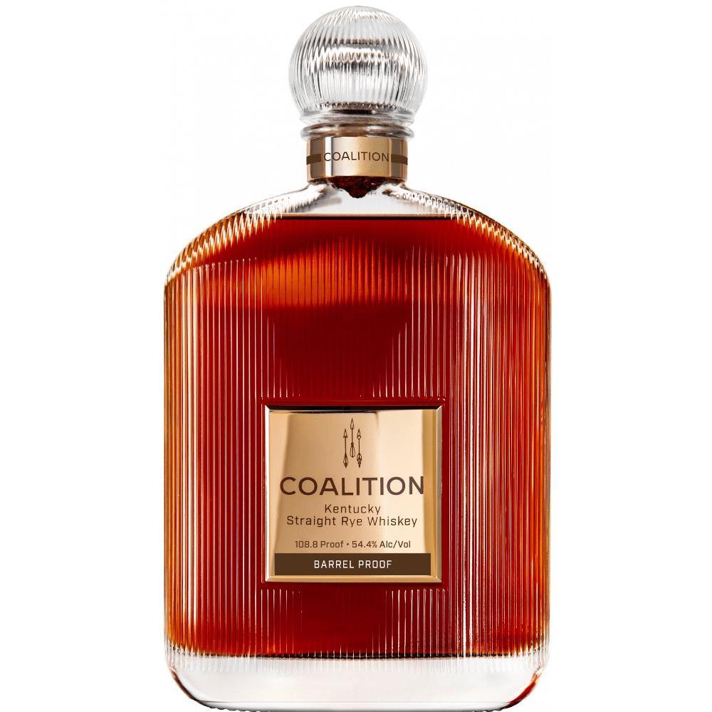 Coalition Straight Rye Whiskey Barrel Proof | Free Shipping on orders $400+
