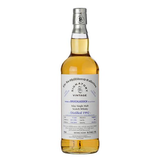 Bruichladdich Hogshead 22 yrs Islay Unchillfiltered Signatory Single Malt Scotch Whisky | Free Shipping on orders $400+