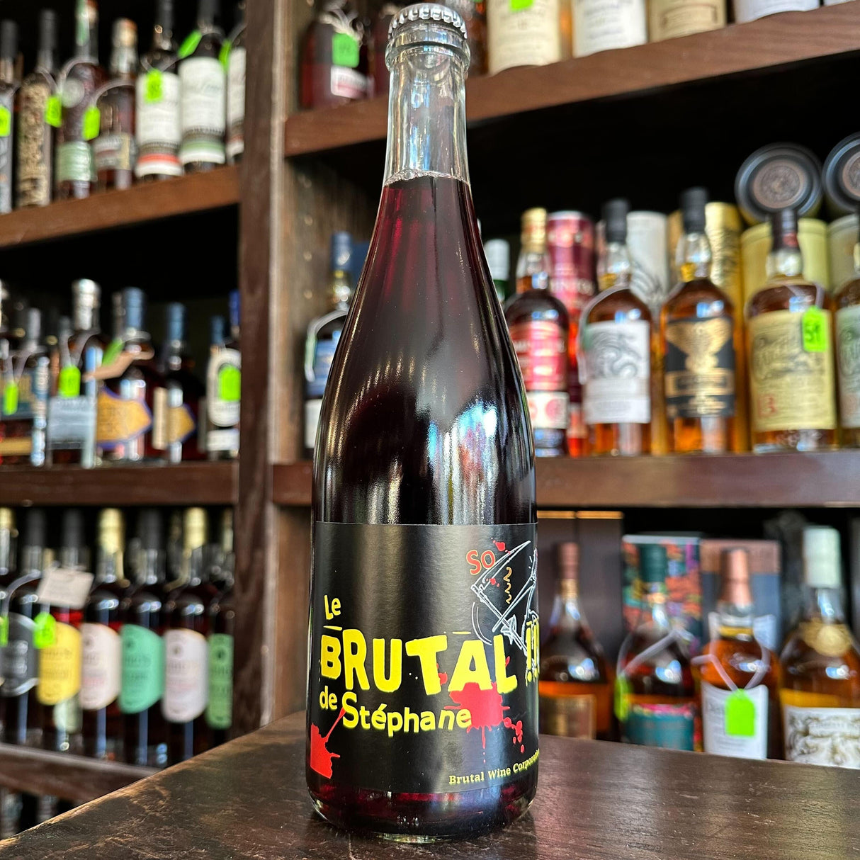 Les Vins Pirouettes by Binner & Compagnie "Le Brutal!!! de Stephane" | Free Shipping on orders $400+