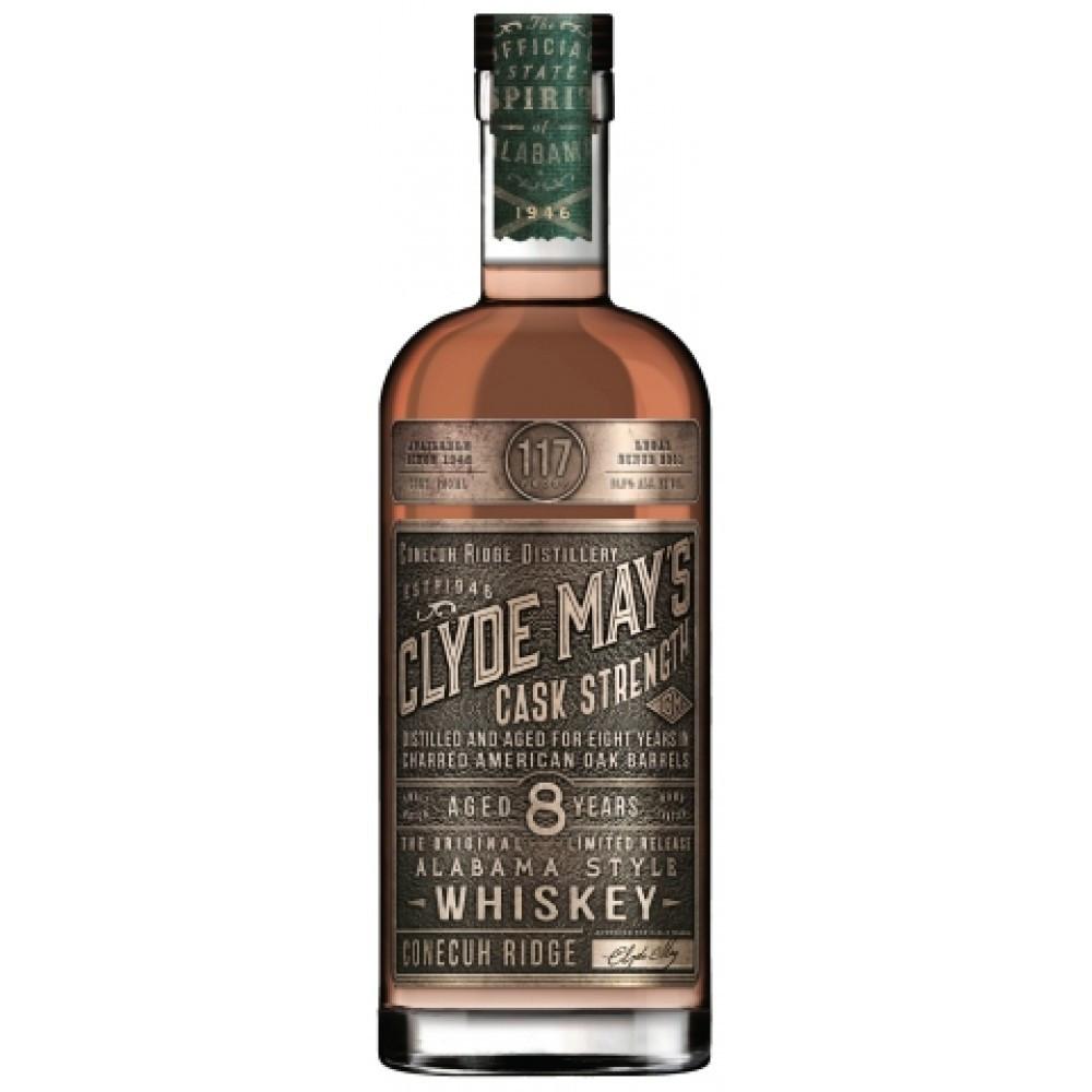 Clyde May's Cask Strength 8 Year Old Alabama-Style Whiskey | Free Shipping on orders $400+