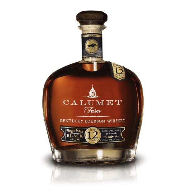 Calumet Farm 12 Year Old Single Rack Black Kentucky Straight Bourbon | Free Shipping on orders $400+