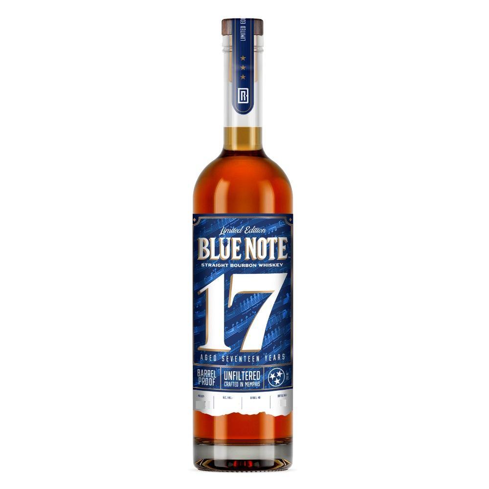 Blue Note 17 Year Old Barrel Proof Straight Bourbon Whiskey | Free Shipping on orders $400+