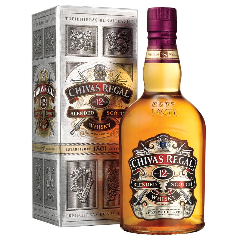 Chivas Regal 12 Year Old Scotch Whisky | Free Shipping on orders $400+