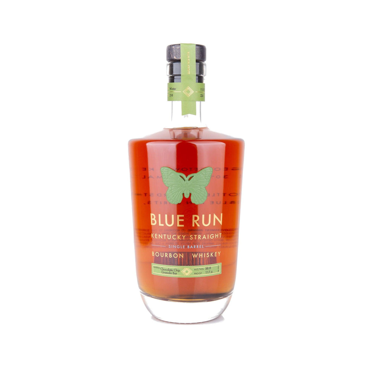 Blue Run Kentucky Straight High Rye Bourbon Single Barrel Whiskey | Free Shipping on orders $400+