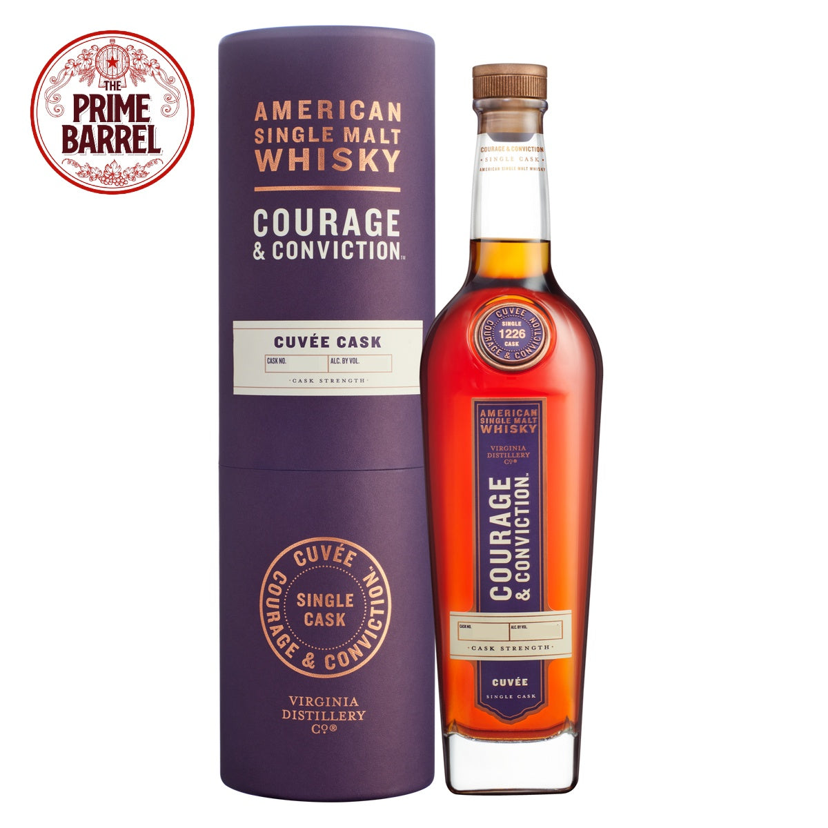 Courage & Conviction Cuvée Single Cask The Prime Barrel Pick | Free Shipping on orders $400+