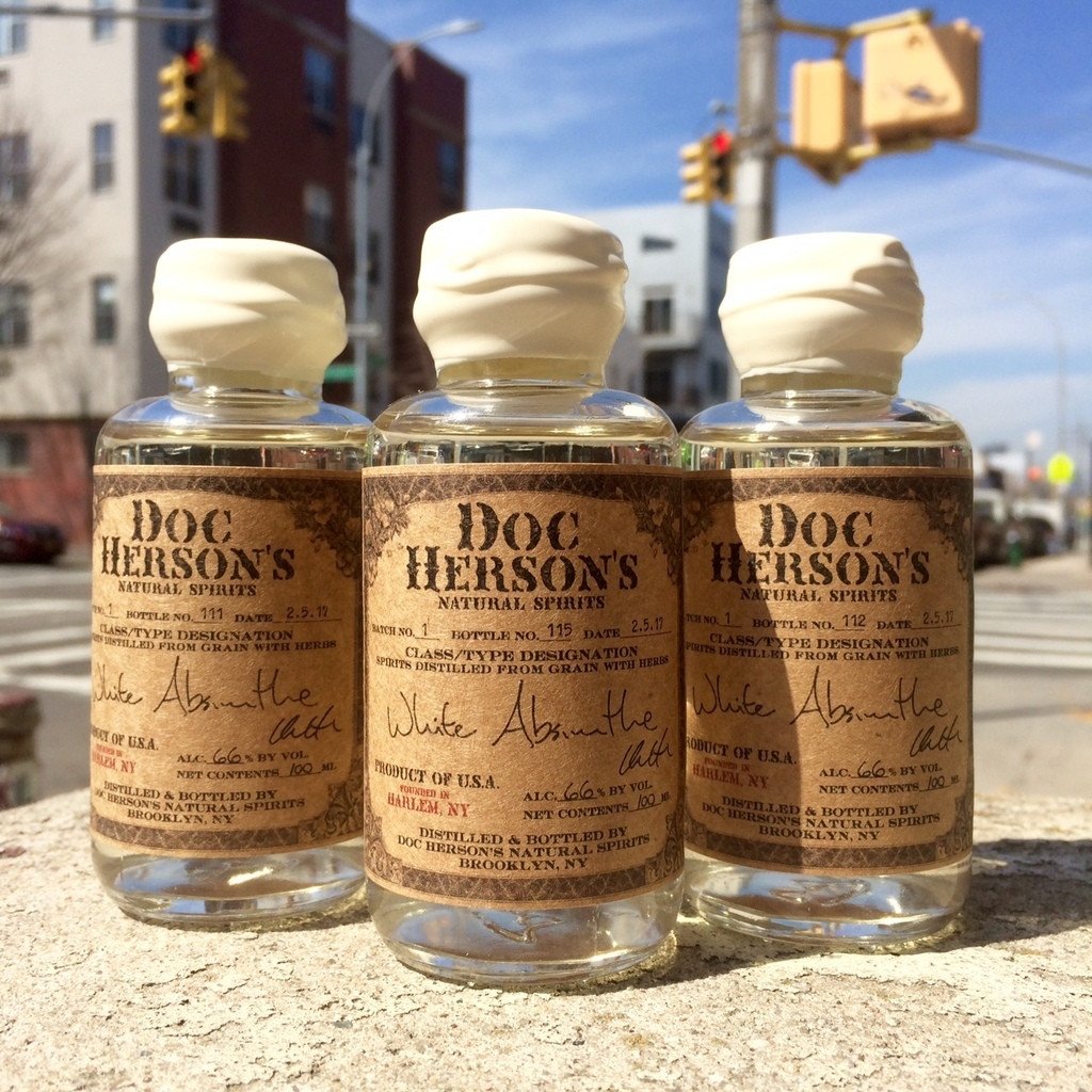 Doc Herson's Natural Spirits White Absinthe | Free Shipping on orders $400+