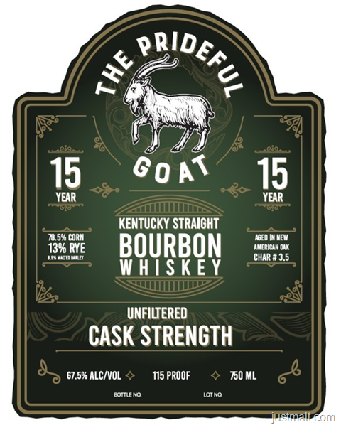 The Prideful Goat Kentucky Straight Bourbon Whiskey | Free Shipping on orders $400+