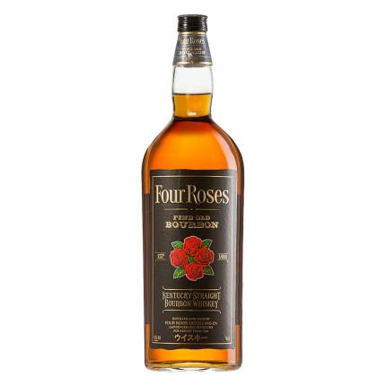 Four Roses Black Label Fine Old Kentucky Straight Bourbon Whiskey | Free Shipping on orders $400+