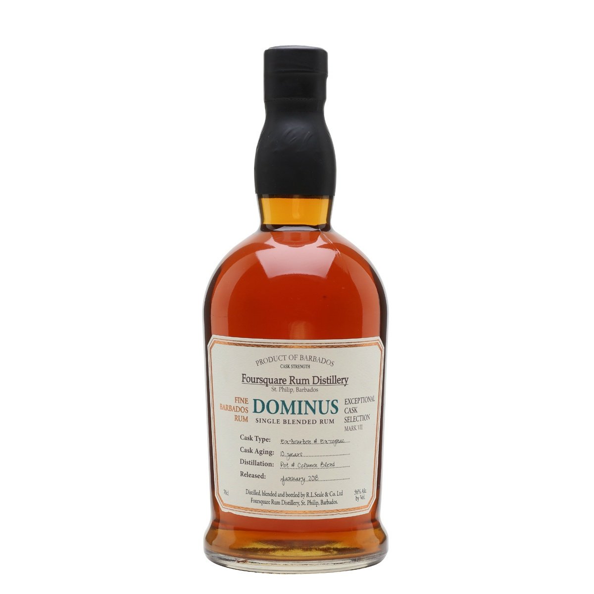 Foursquare Distillery Dominus Single Blended Rum | Free Shipping on orders $400+