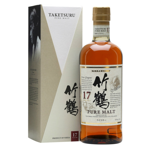 Nikka Taketsuru 17 Years Pure Malt Japanese Whisky | Free Shipping on orders $400+