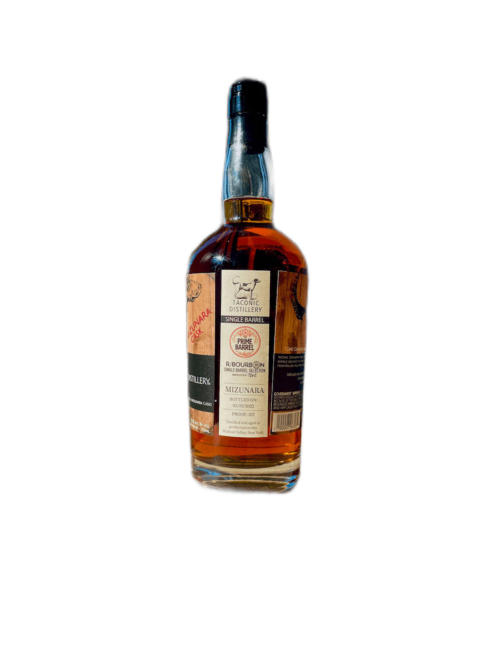 Taconic Distillery "The Mythical Mizunara" Collaboration Dutchess Private Reserve Straight Bourbon Whiskey Mizunara Cask Finish | Free Shipping on orders $400+