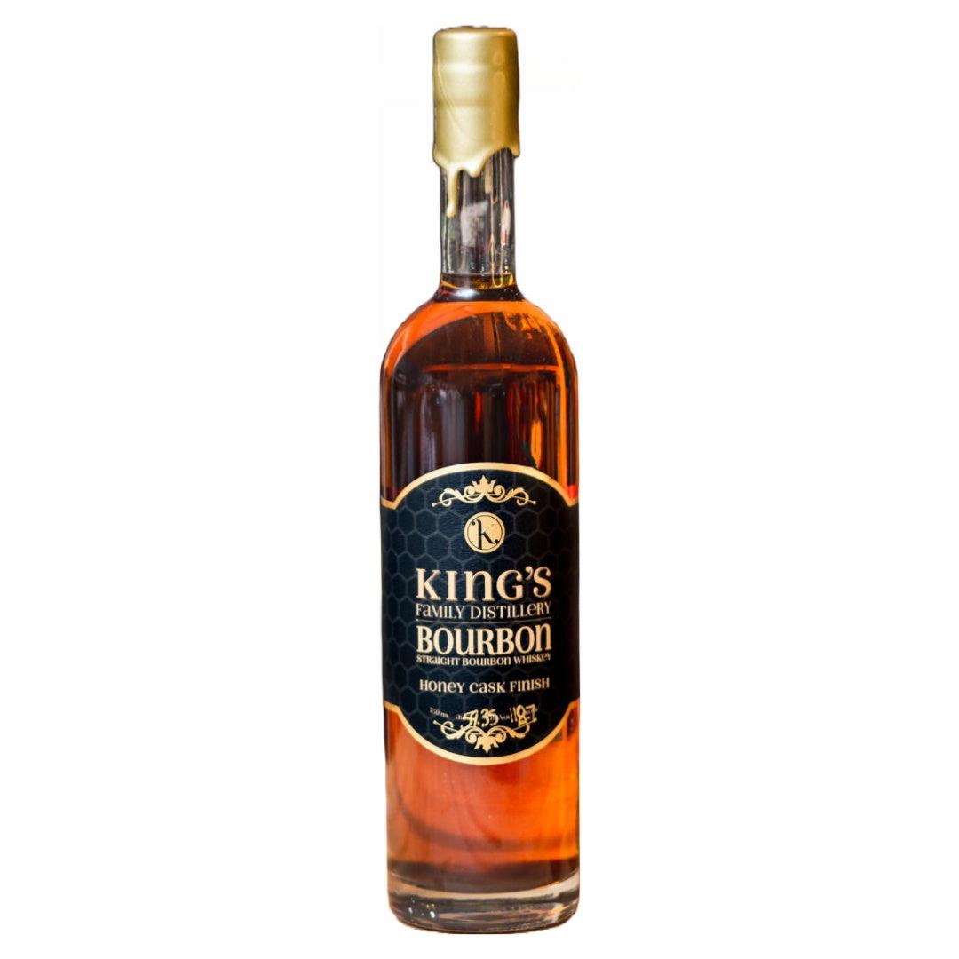 King's Family Distillery 5 Years Old Corn Bourbon Whiskey Honey Finish | Free Shipping on orders $400+