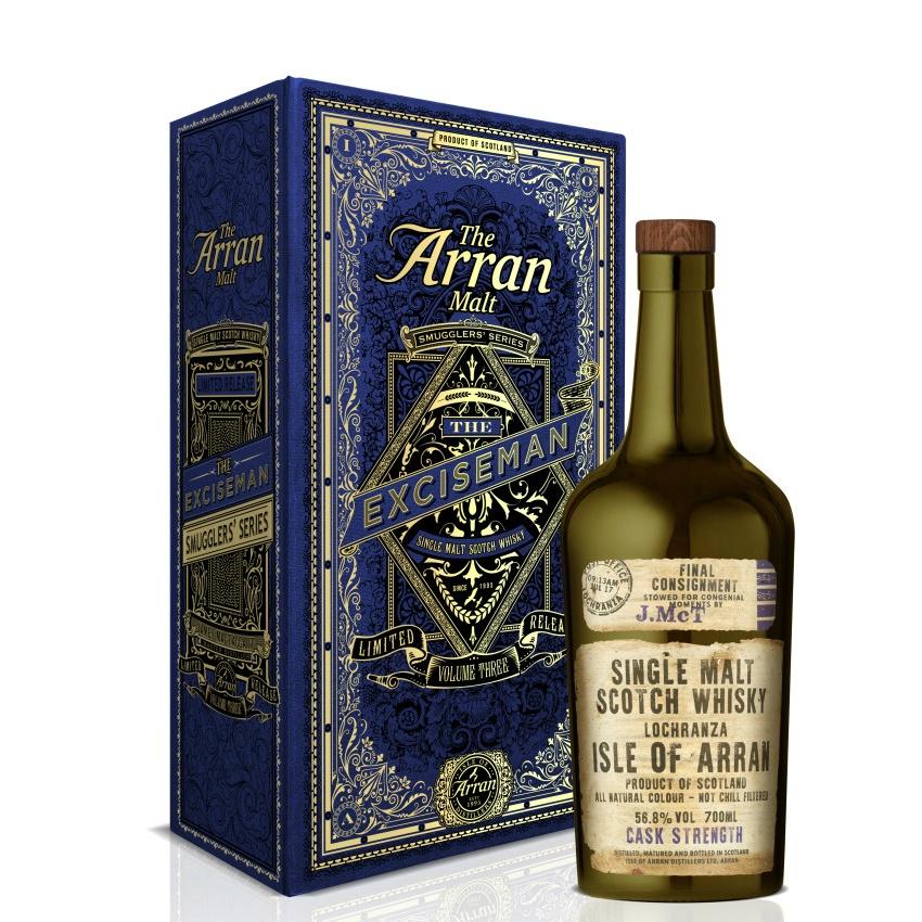 Isle of Arran Smugglers Series Vol.3 - The Exciseman Single Malt Scotch Whisky | Free Shipping on orders $400+