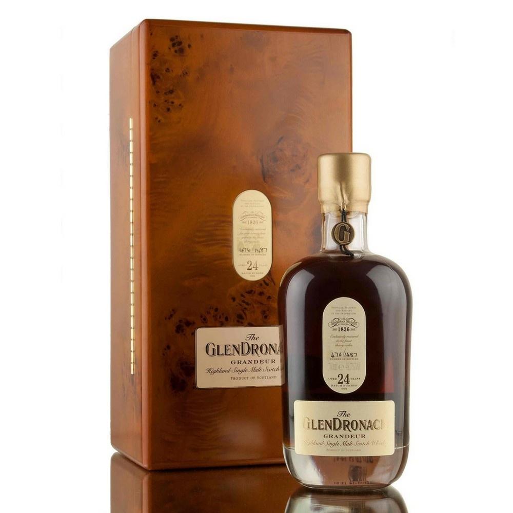 The GlenDronach 24 Years Grandeur Highland Single Malt Scotch Whisky | Free Shipping on orders $400+