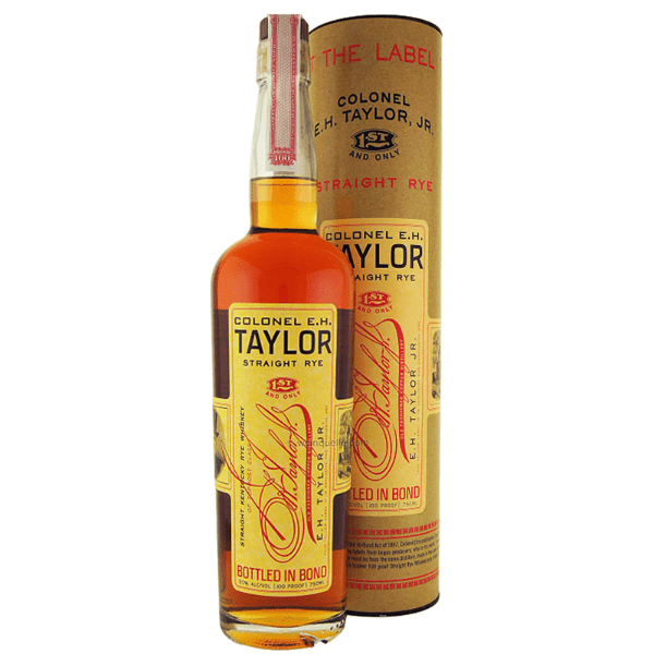 The Colonel E.H. Taylor Straight Rye Whiskey | Free Shipping on orders $400+
