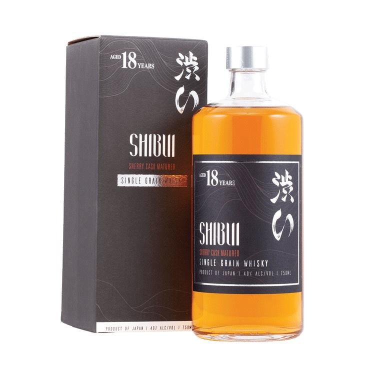 Shibui 18 Years Single Grain Whisky | Free Shipping on orders $400+