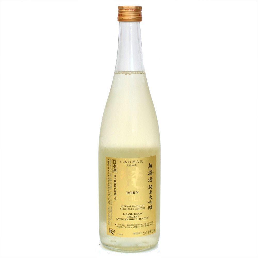 Katoukichibee Shouten "Born Gold" Junmai Daiginjo Sake | Free Shipping on orders $400+