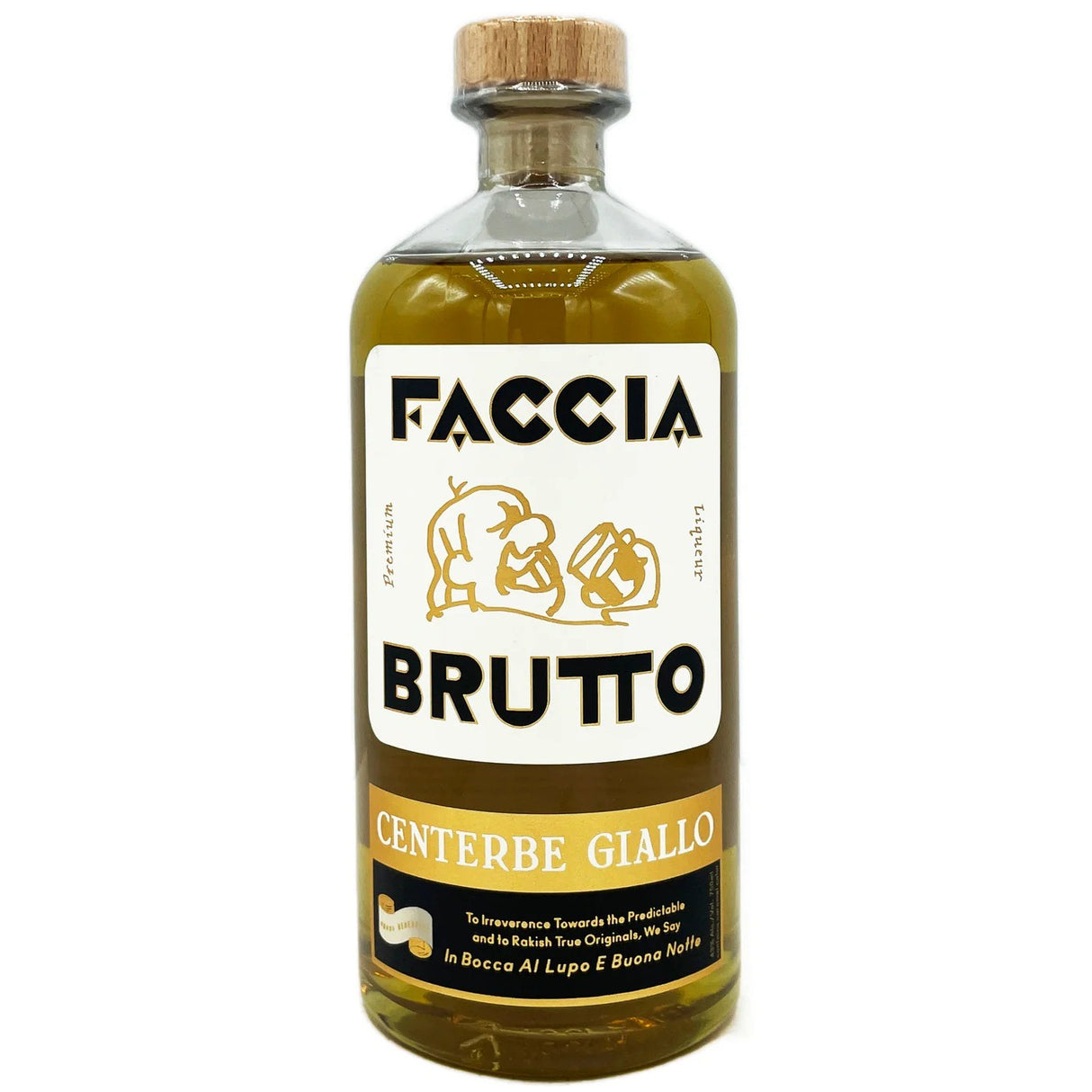 Faccia Brutto Spirits Centerbe Giallo | Free Shipping on orders $400+