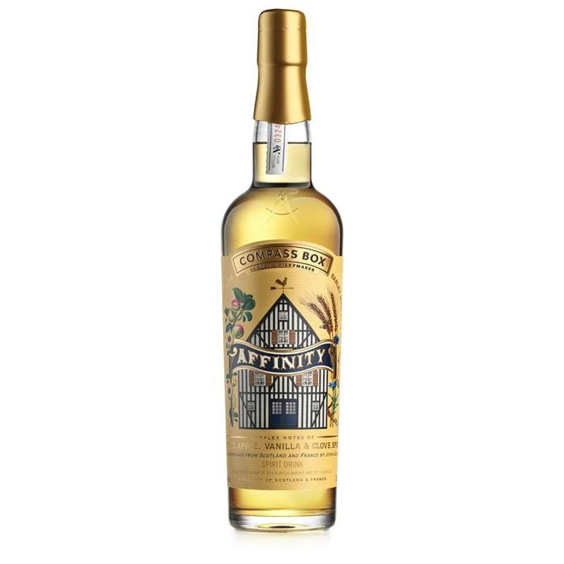 Compass Box Affinity A Blend Of Scotch Whisky and Calvados | Free Shipping on orders $400+