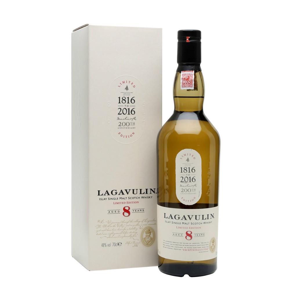 Lagavulin 8 Years Islay Single Malt Scotch Whisky | Free Shipping on orders $400+
