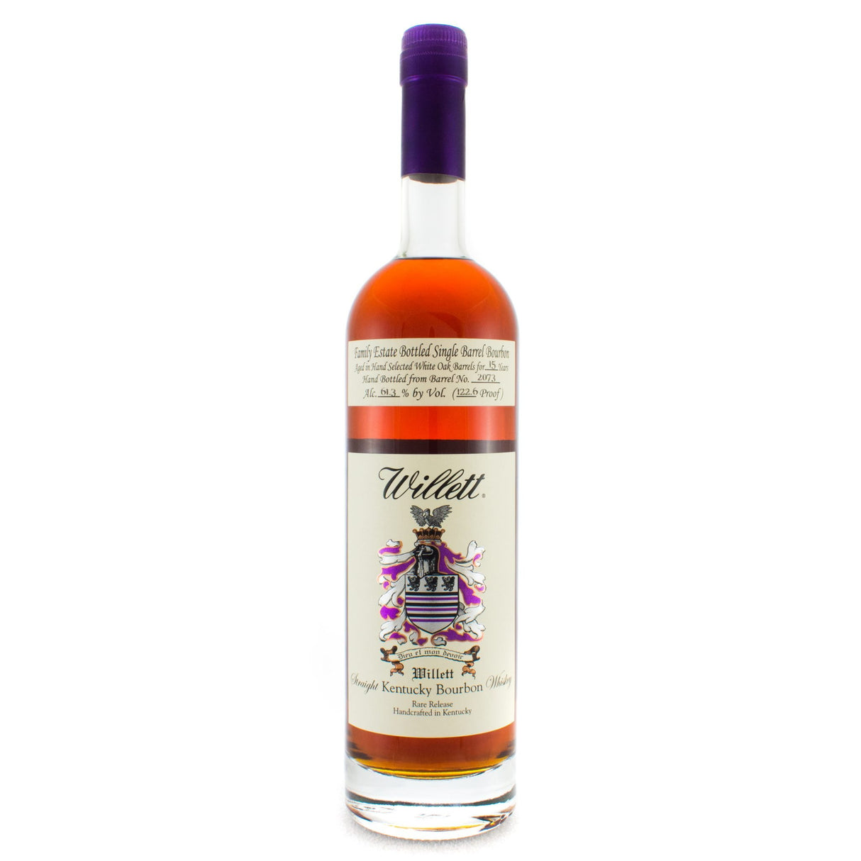 Willett Family Estate Single Barrel 15 Years Kentucky Straight Bourbon Whiskey | Free Shipping on orders $400+