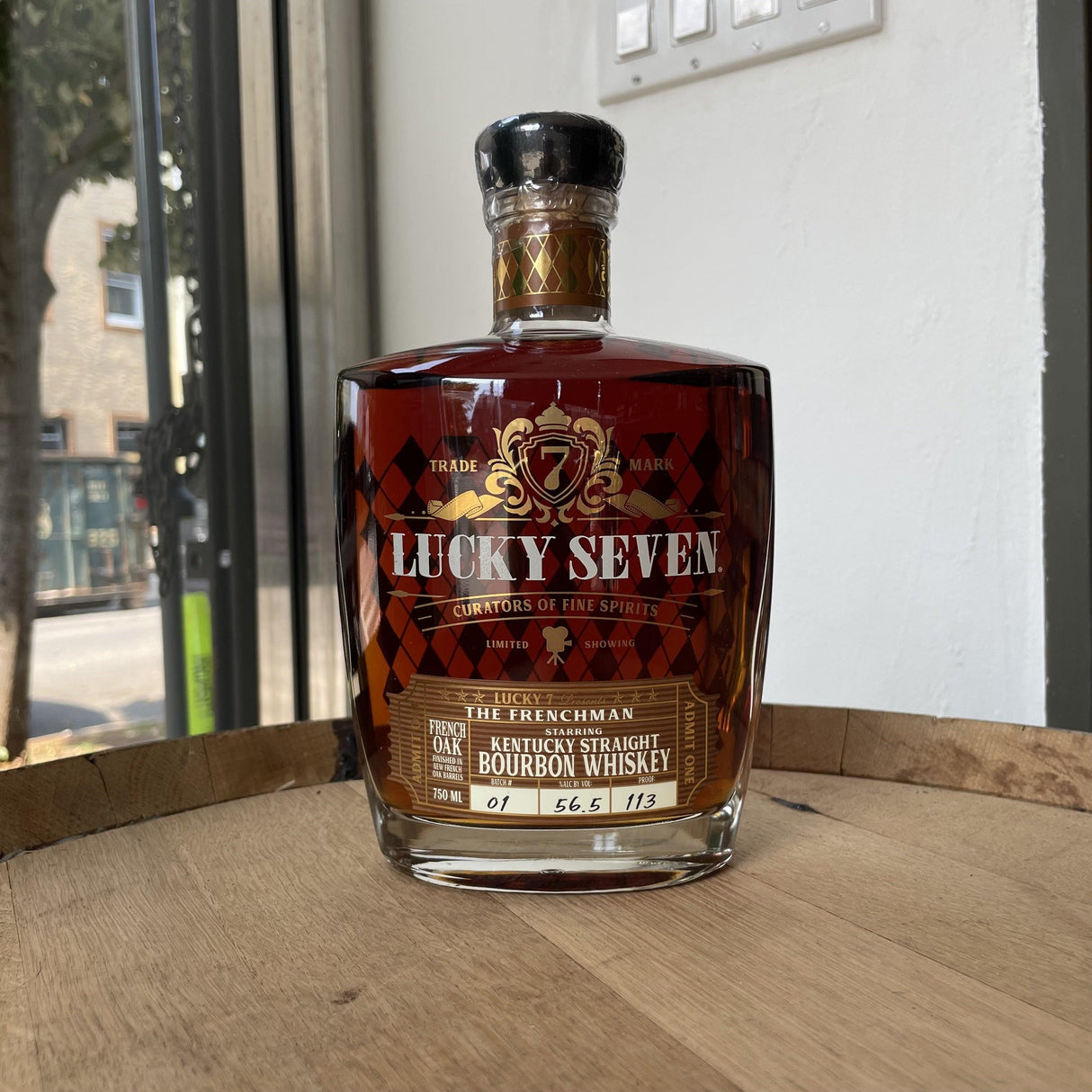 Lucky Seven Spirits The Frenchman Kentucky Straight Bourbon Whiskey | Free Shipping on orders $400+