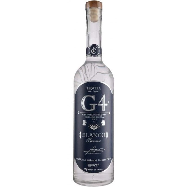 G4 Tequila Premium Blanco Tequila | Free Shipping on orders $400+