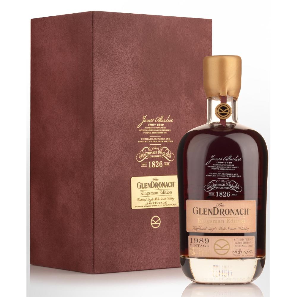 The GlenDronach "Kingsman Edition" 29 Years Highland Single Malt Scotch Whisky 1989 Vintage | Free Shipping on orders $400+