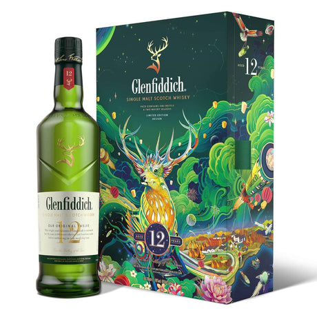 Glenfiddich 12 Year Old "Chinese New Year Limited Edition" Single Malt Scotch Whisky - De Wine Spot | DWS - Drams/Whiskey, Wines, Sake